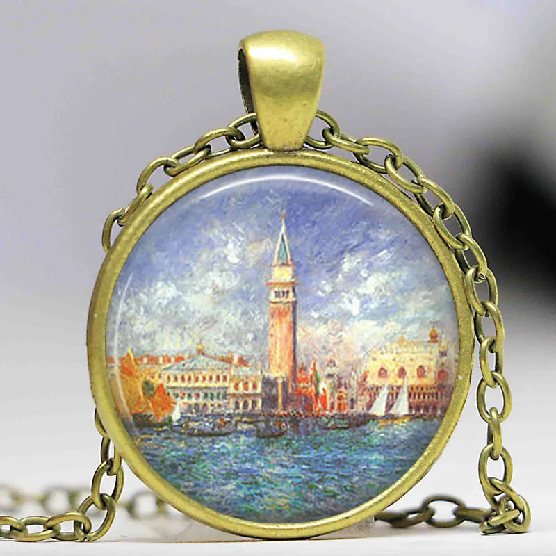 Венеция дворец ожерелье ренавуар стекло известная живопись искусство подарок