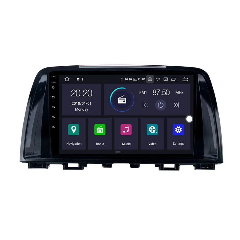 KOOCAVS 9 "IPS Android 0 Автомобильный GPS радио плеер для Mazda 6 Atenza 2013 2014 с 4 Гб + 64G навигация