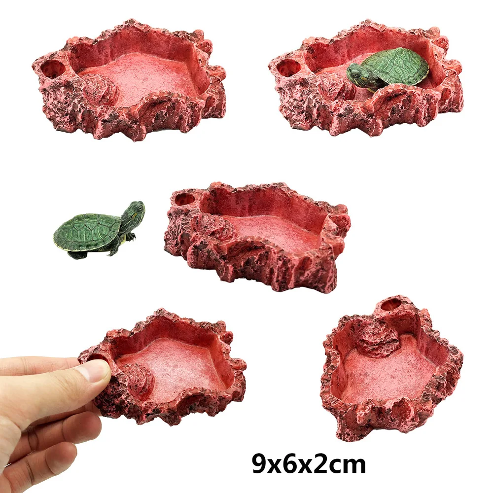 Фидерное бревно пень рептилия блюдо украшение для клетки Ящерица Дракон Игуана