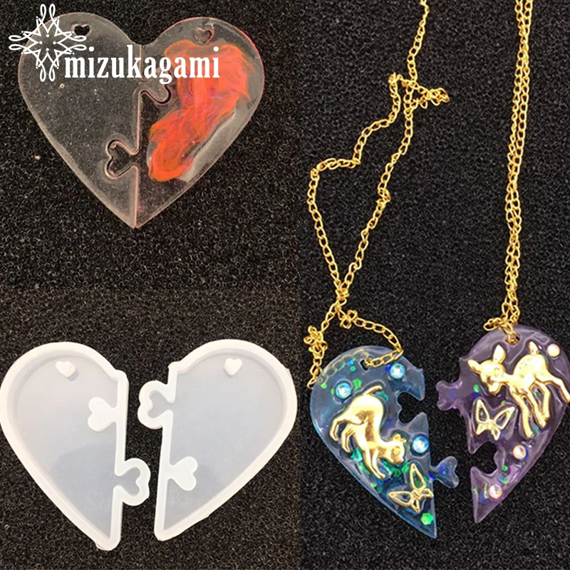 1 шт. красивые ювелирные изделия из УФ-смолы Жидкая силиконовая форма для