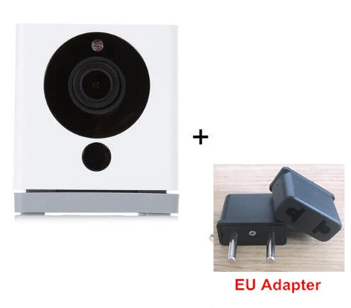 add EU plug Оригинальная портативная мини-видеокамера Xiaomi Xiaofang 1080P с цифровым зумом и ночным видением, 8-кратный цифровой зум, Wi-Fi приложение для управления - Цветной: add EU plug