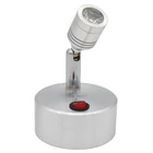 Светодиодная лампа точечного светильника для шкафа с аккумулятором, 1 Вт, 3 Вт, экстренная лампа, дисплей без проводов, сварочная, настенная стойка для ювелирных изделий, стол, стеклянная лампа