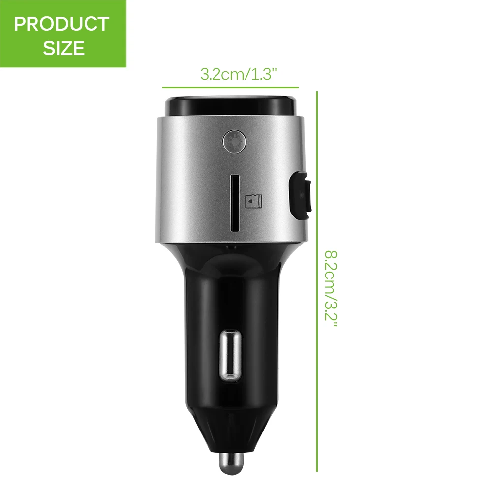 Fm передатчик Aux модулятор Bluetooth Handsfree автомобильный комплект аудио mp3 плеер с