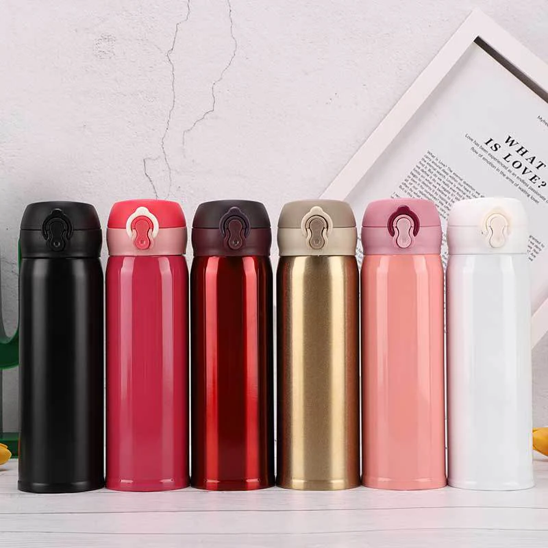 Вакуумная чашка с крышкой изолированная двойная стена кружки из нержавеющей