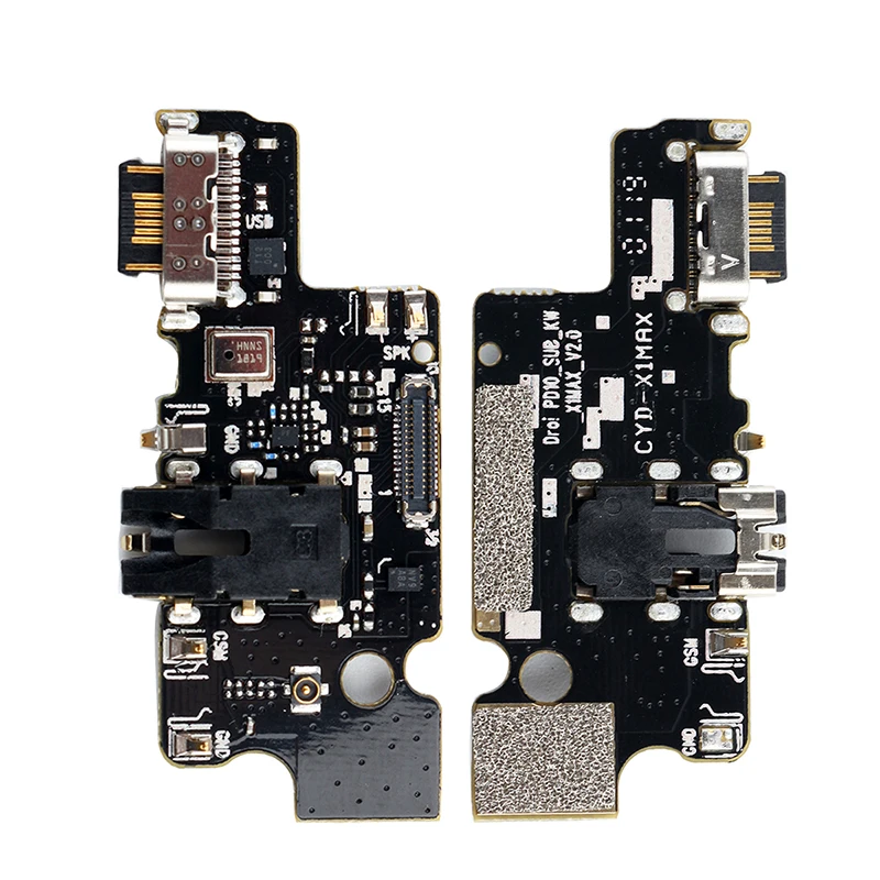 USB Board Алессер для UMI Umidigi One Max USB вилка плата для зарядки монтажные крепежные части замена для UMI Umidigi One Max аксессуары для телефонов - Цвет: USB Board