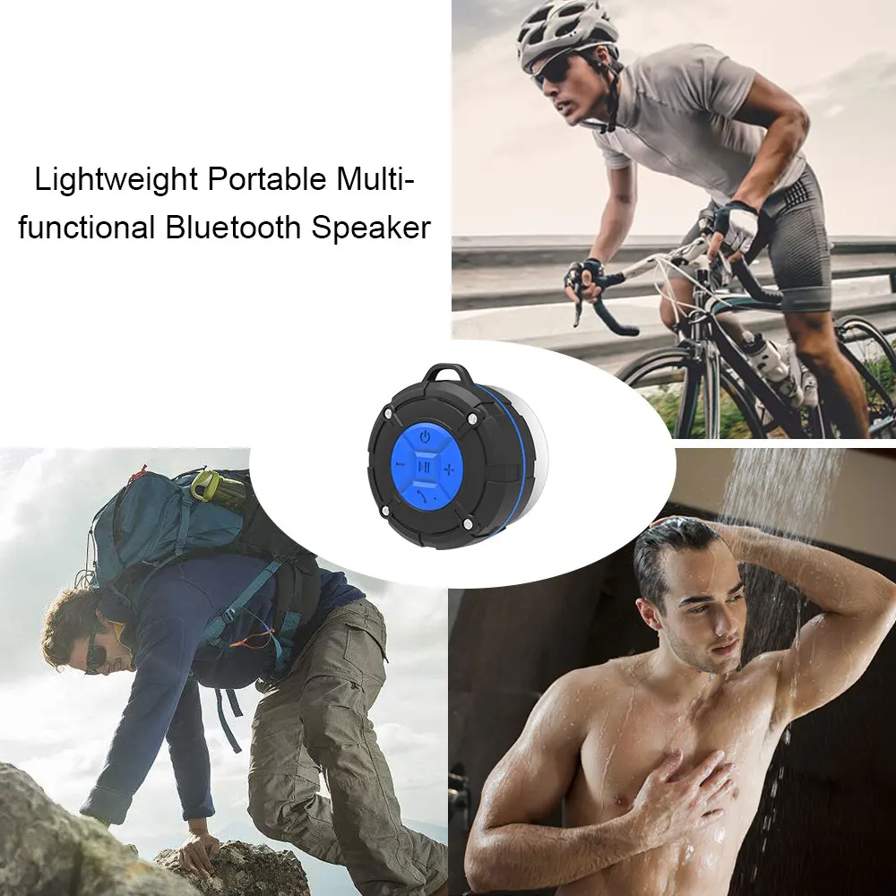 Портативный Bluetooth Динамик Водонепроницаемый Ipx7 душ мини Беспроводной s для