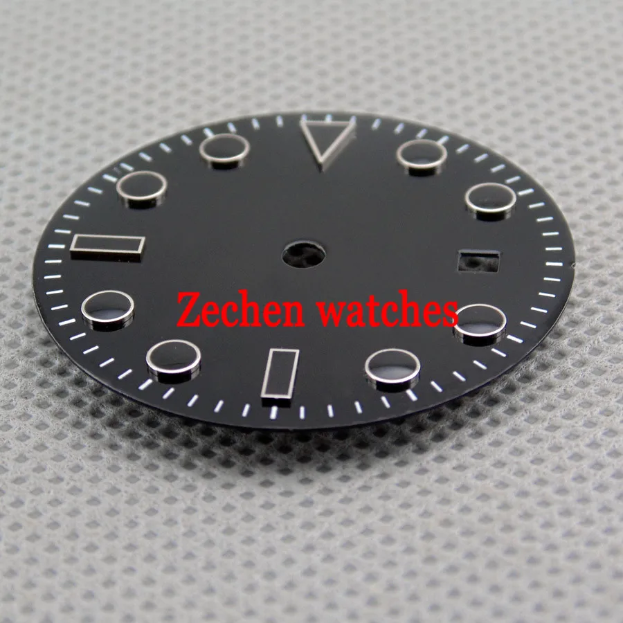 28 5 мм/31 мм черный циферблат Bliger Fit Mingzhu dg2813/3804 Miyota 82 серии eta 2836/2824 Мода деловой