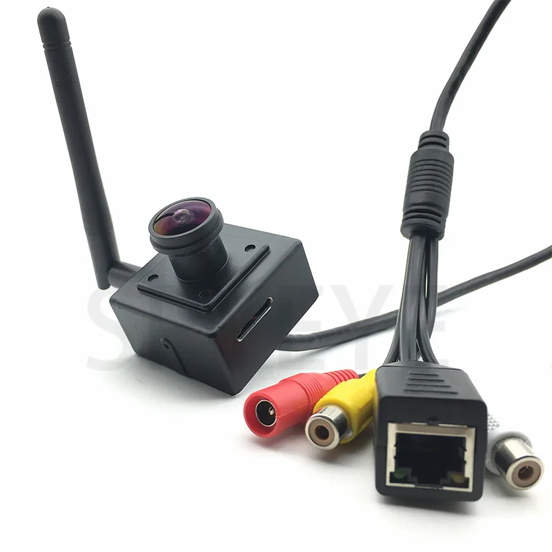 1 8 мм рыбий глаз маленькая IP-камера Wifi HD 720P Беспроводная сетевая камера