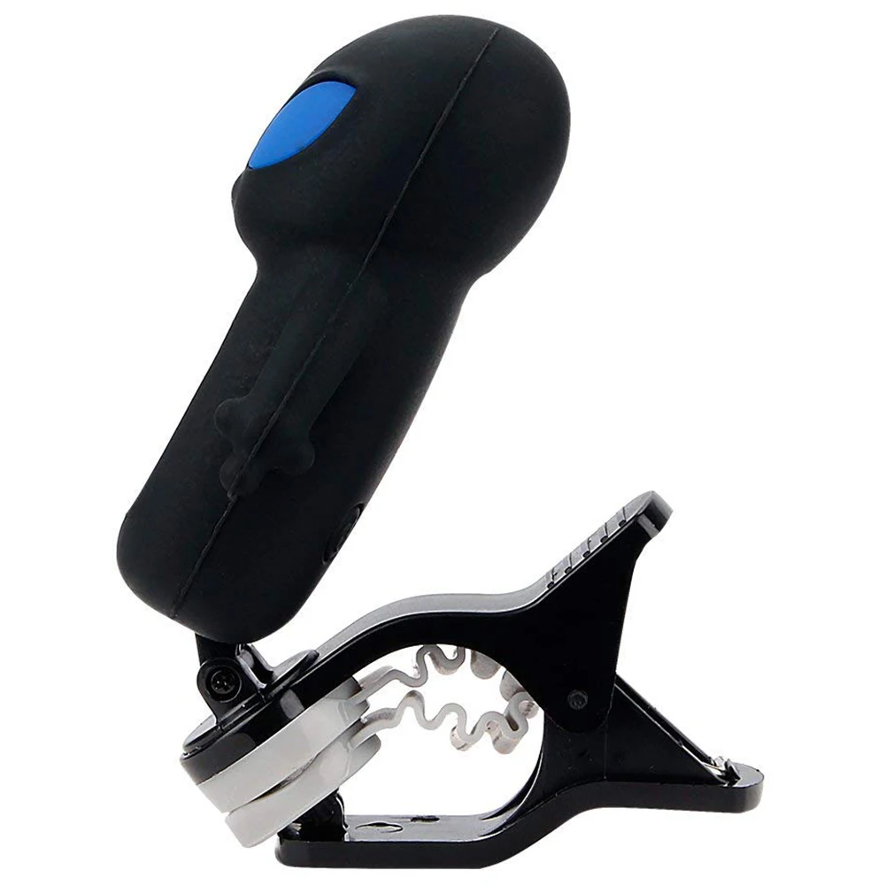 FLGT-Mini Cute Children Small Guitar Tuner LCD Electronic Vibration PiCk Up Sound | Спорт и развлечения