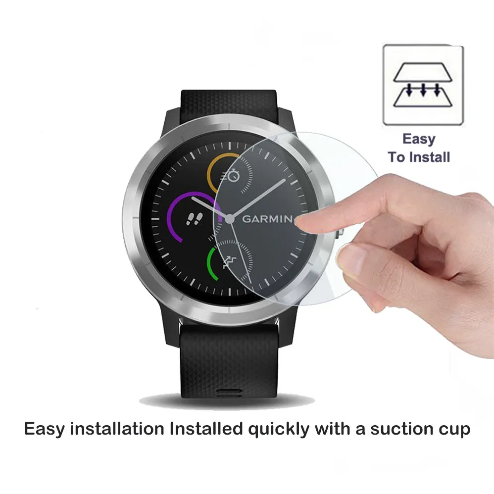 3 шт./лот для Garmin Vivoactive полное покрытие закаленное стекло защита экрана ультра