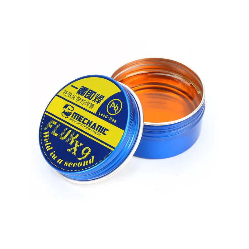 x9 MECHANIC X6 X8 X9 Rosin Flux Solder Paste BGA PCB PGA SMD Soldering Paste Flux For Electric Soldering Iron Welding Fluxes - Color: x9