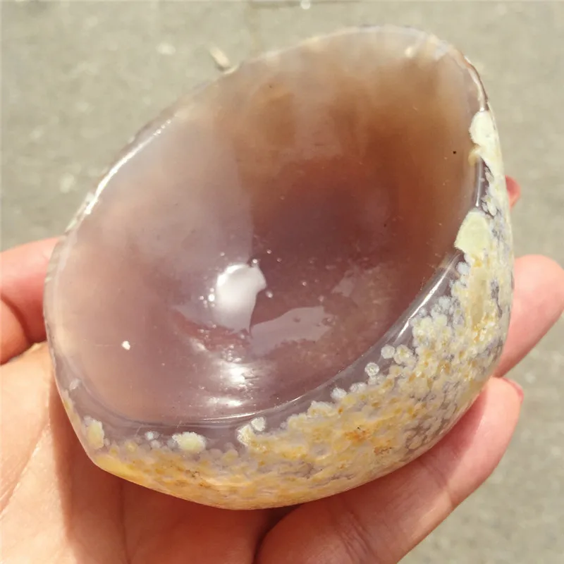 

Натуральный кристаллический Агат чаша, агат, пепельница, Хрустальная пепельница, украшение для дома, камни и минералы, Исцеляющие кристаллы