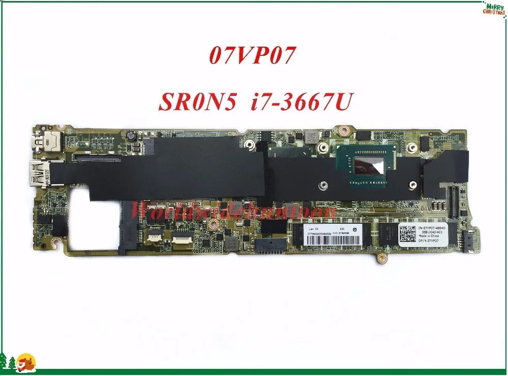 Высококачественная MB 7VP07 07VP07 CN для Dell XPS 13 L322X Материнская плата ноутбука DAD13AMBCD1 SR0N5