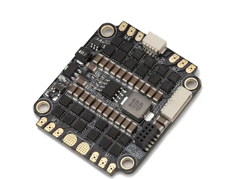 DYS F20A 20amp 4 в 1 blheli _ S ESC 2-4S BB2 BEC 5 В/12 В 3A Dshot600 Oneshot125 Oneshot42 Multishot для модели RC | Игрушки и