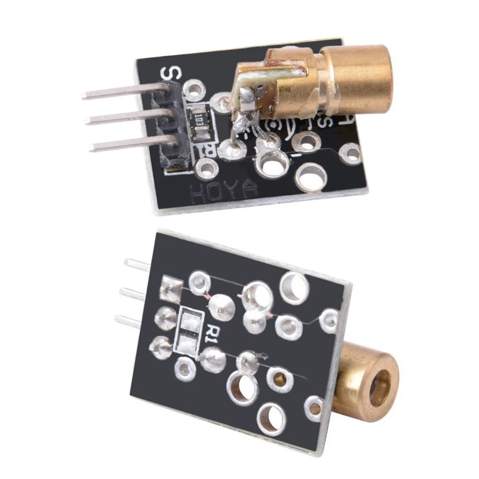 KY 008 650nm лазерный модуль датчика 6 мм 5V 5 МВт красная лазерная указка точка