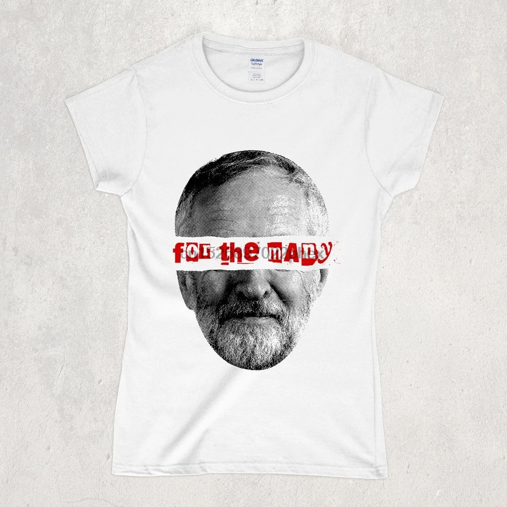 Jeremy Корбин Fot много Женская приталенная кольчужная футболка SHIRTLabour PartyPoliticsSocialism