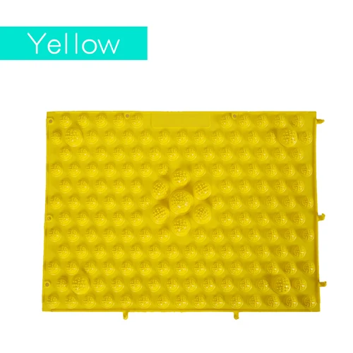 04yellow Ruizhi Массажный коврик специальный Пальчиковый прижимной коврик Детский лист шиацу Спорт на открытом воздухе игры Реквизит Детские игрушки RZ1051 - Цвет: 04yellow