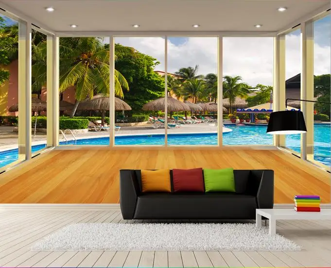 Пользовательские фотообои для стен 3 d настенные фрески обои телевизора стены