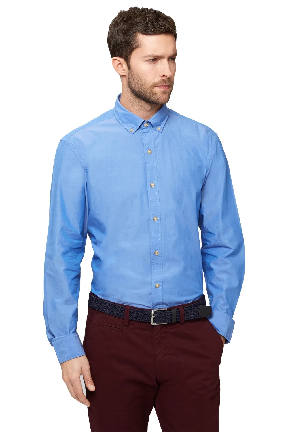 Новое поступление 100% хлопок выполненный на заказ джинсовый синий цвет с