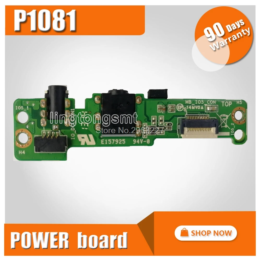 

Оригинал для For Asus P1081 DC Power board Audio Board