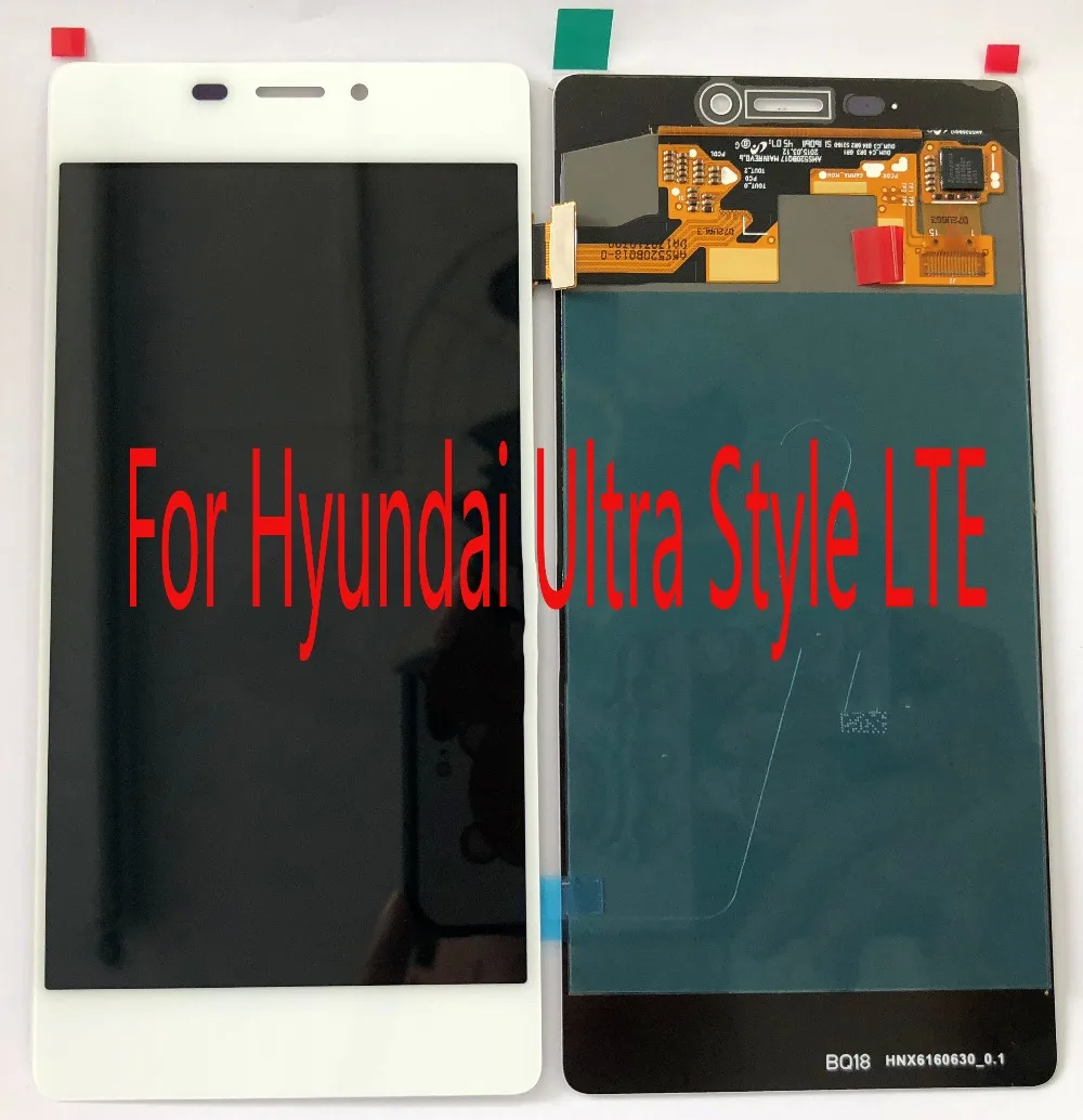 For Hyundai Ultra Style LTE Screen assembly +LCD or Touch glass replace Repair screen Freeshinpping | Мобильные телефоны и