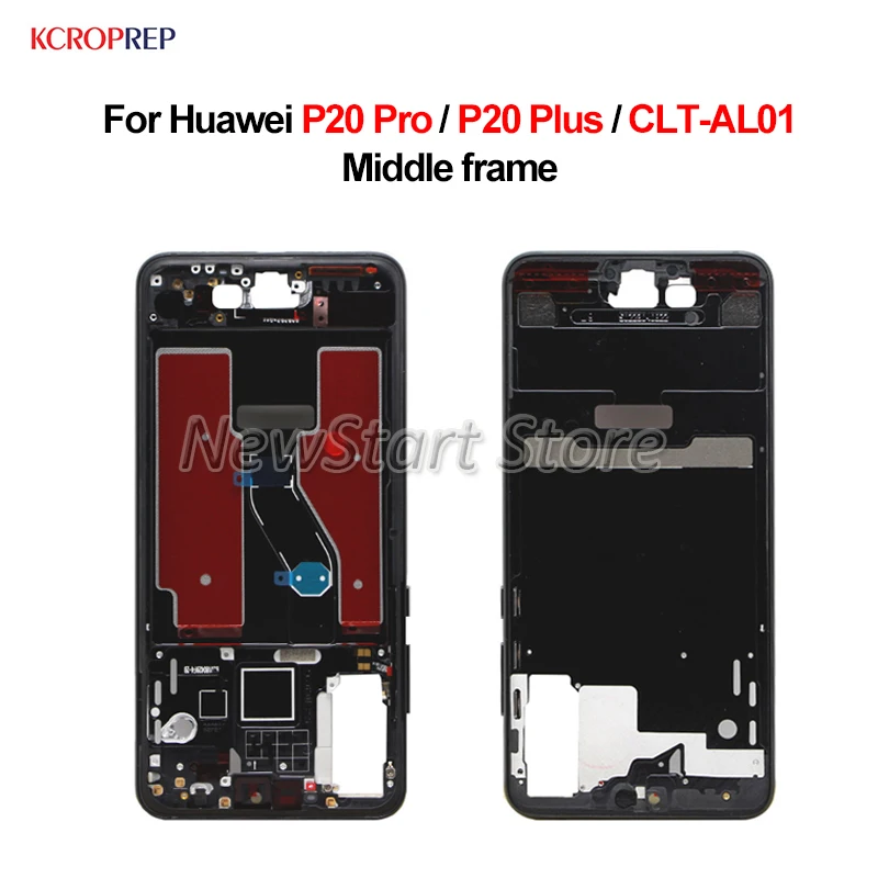 Сменная рамка для Huawei P20 Pro передняя с ЖК дисплеем запасные части Plus средняя