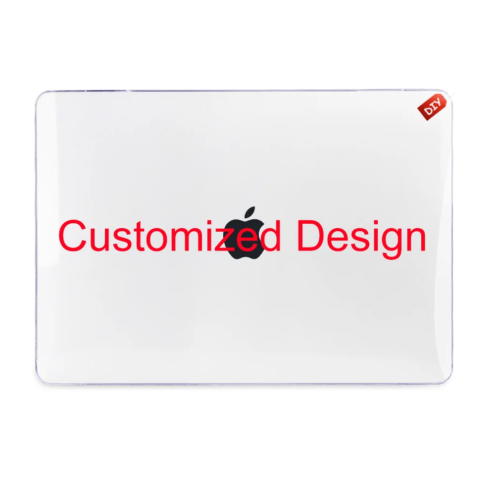 16 дюймов чехол для ноутбука MacBook Air Pro 13 15 дюймов A2141 A2159 A1932 A1466 жесткий чехол с принтом Оболочка и крышка клавиатуры - Цвет: DIY