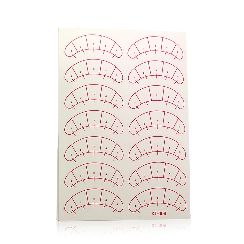 Оптовая продажа 700 пар без ворса пластырь для глаз тонкие гибкие подушечки ресниц