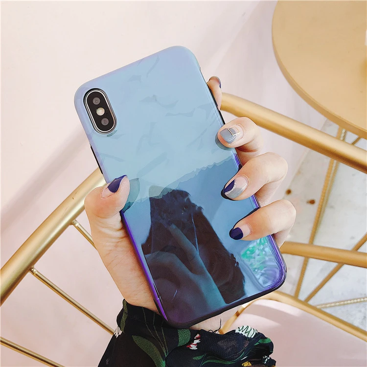 Новый чехол с узором для iphone X XR XS Max 8 7 6 6s Plus мягкие силиконовые чехлы из ТПУ