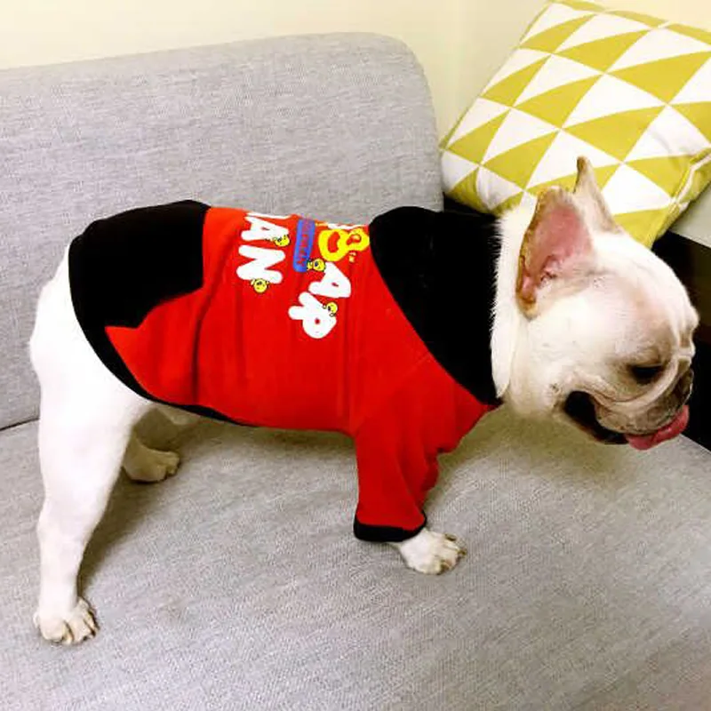 Брендовая одежда для кошек и собак зимняя толстовка с капюшоном свитер шнаузер