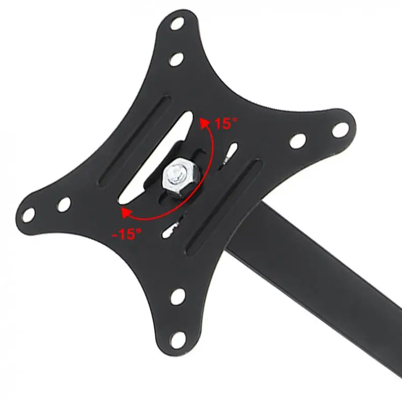 2 шт. 10 кг регулируемый настенный кронштейн для телевизора 14 - 27 дюймов рамка с