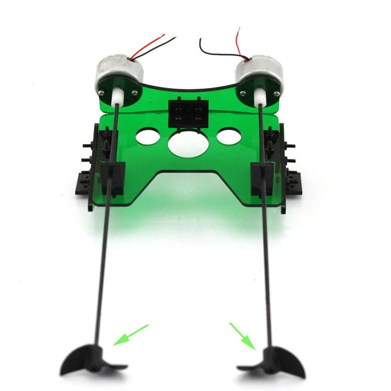 1 комплект DIY Аксессуары RC лодка 300 двойной мотор мощность с положительным и