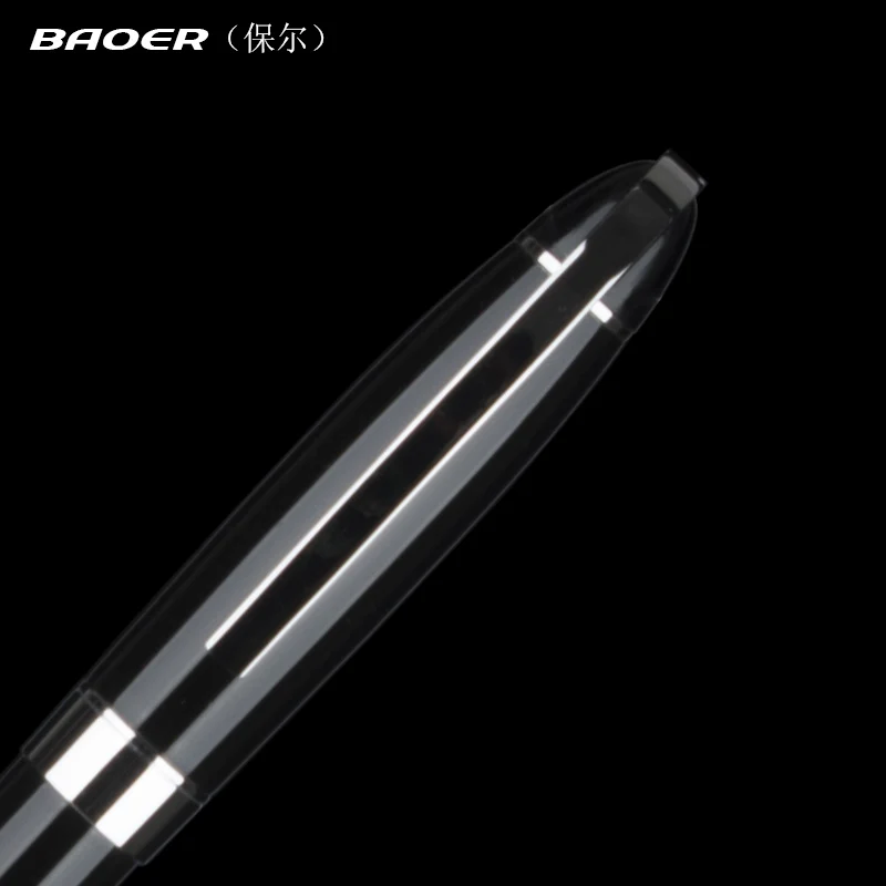 Оптовая продажа Baoer 517 хорошее качество черный 0 5 мм чернильный бренд авторучка