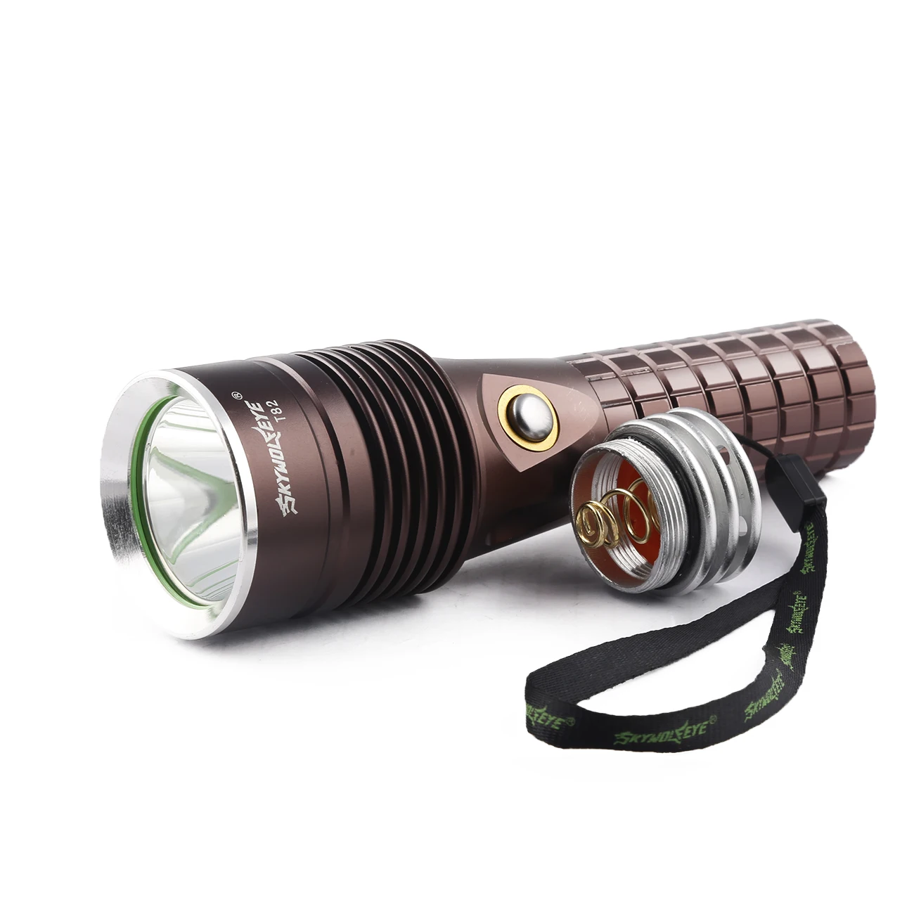 SKYWOLFEYE T6 фонарик 18650 батарея Регулируемый Кемпинг велосипедные фары светодиодные