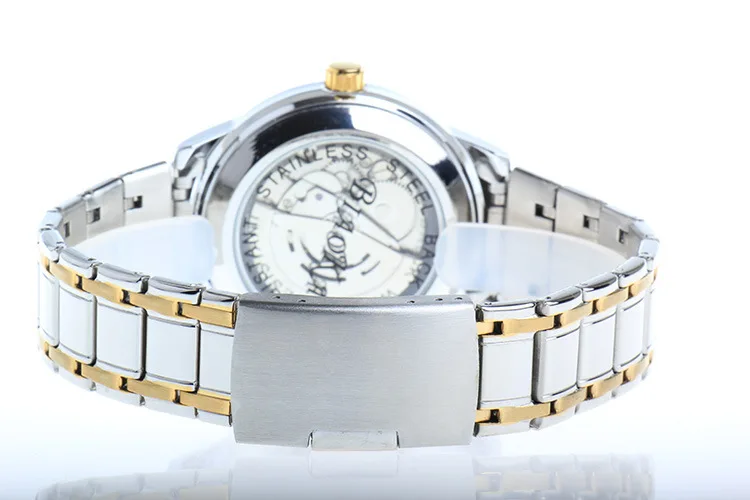 

Businessmen Elegant Mechanical Dress Watch Self Wind Calendar Wristwatch Crystal Analog Clock Full Steel Bracelet Relojes NW3127