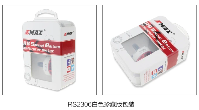 Коллекция бесщеточных моторов EMAX RS2306 2400kv 2750kv, 1/2/4/8 шт. для FPV-дронов с высокой производительностью.