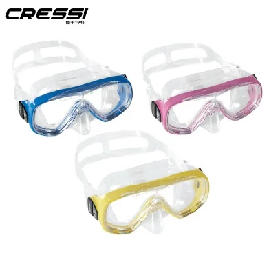 

CRESSI Onda Mask single tempered glass lens 100% silicone skirt