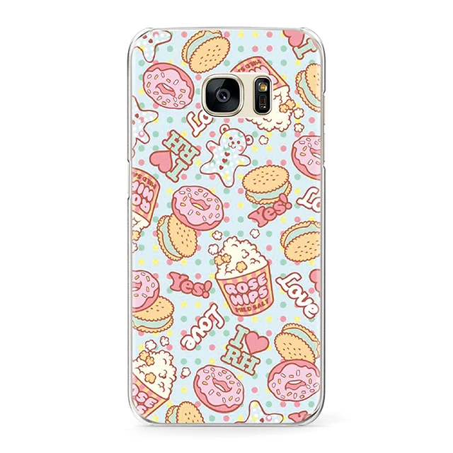 Чехол для телефона с изображением фламинго макаруна собаки для samsung Galaxy S8 S9 S3 S4 S5 mini S6 S7 Edge Plus Coque Note 3 4 5 G530 - Цвет: 0478