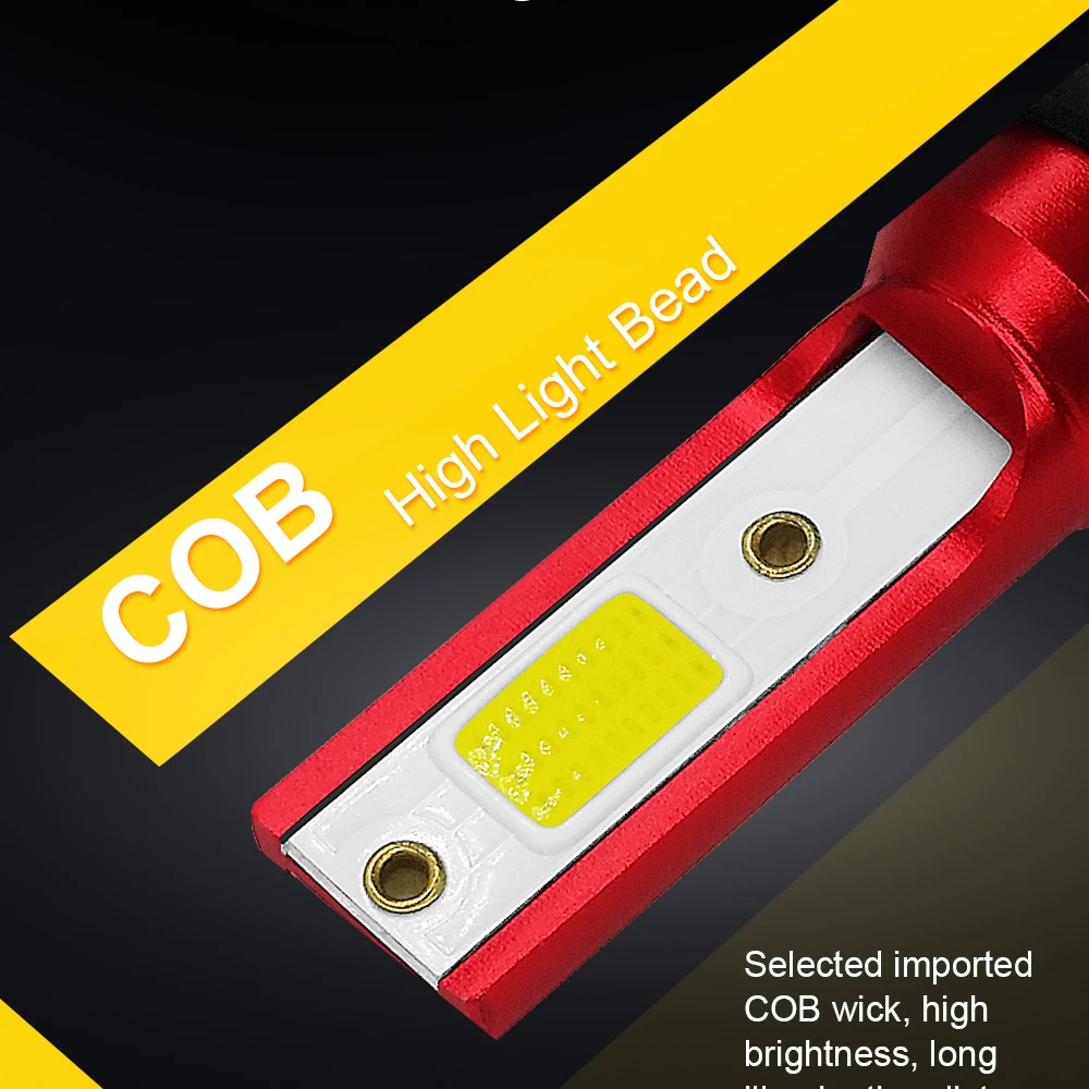 Lslight светодиодный фары H4 H7 9005 9006 H8 H11 HB2 HB3 HB4 светодиодный Авто лампочки 6000 К 50 Вт 6000lm 12 V 24 V автомобиль свет Turbo с can-bus