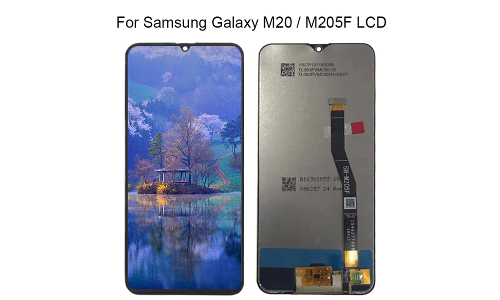 Оригинальный ЖК-дисплей для Samsung Galaxy M20 2019 SM-205 M205F сенсорный экран дигитайзер