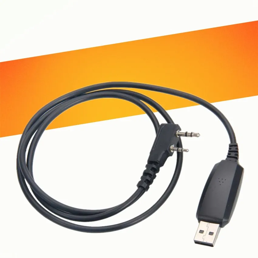 2 шт. USB кабель для программирования любительской рации BAOFENG UV 5RBF 888S Kenwood WEIERWEI Puxing LT