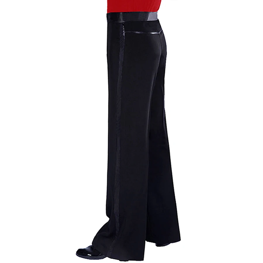 2018 Новое поступление брюки для латинских танцев мужские ча/Румба/Самба/Танго