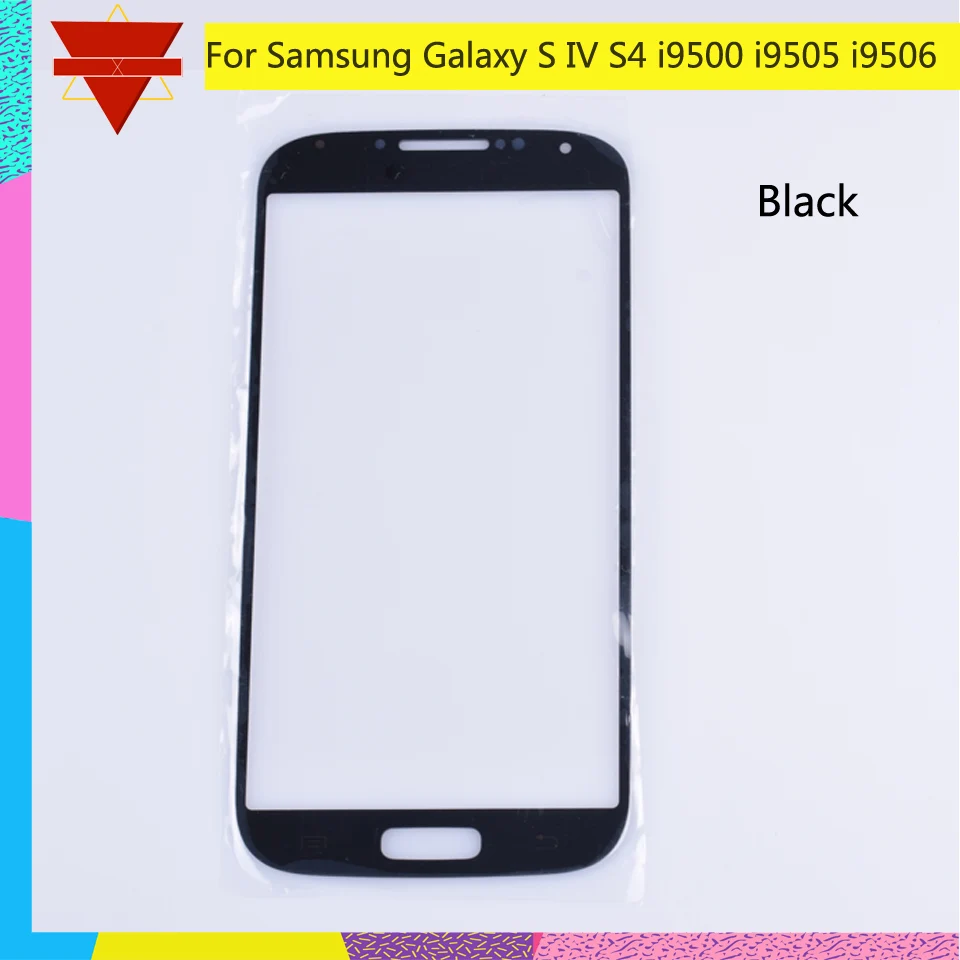 10 шт./лот сенсорный экран для Samsung Galaxy S4 GT-i9505 i9500 i9505 i9506 i9515 i337 Сенсорный экран стекло передней панели объектива Внешний