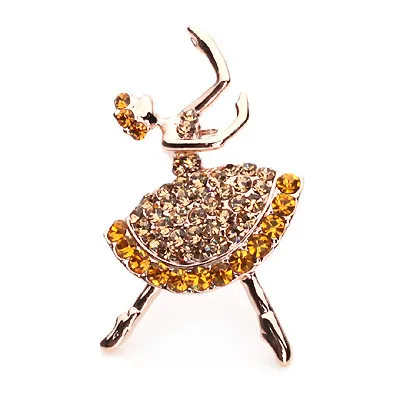 Брошь с балериной оптовая продажа Бесплатная доставка балетная девочка балерины