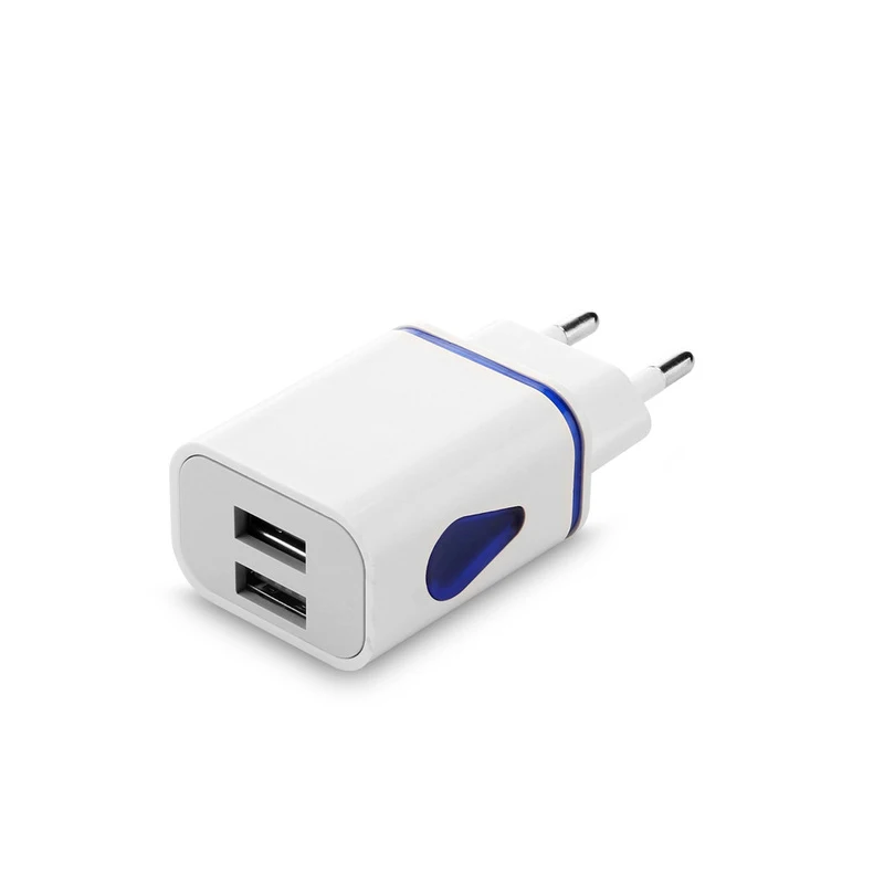 Сетевое зарядное устройство с двумя USB портами для Huawei P30 Lite P20 P10 Plus Mate 20 20X Honor V20 V10