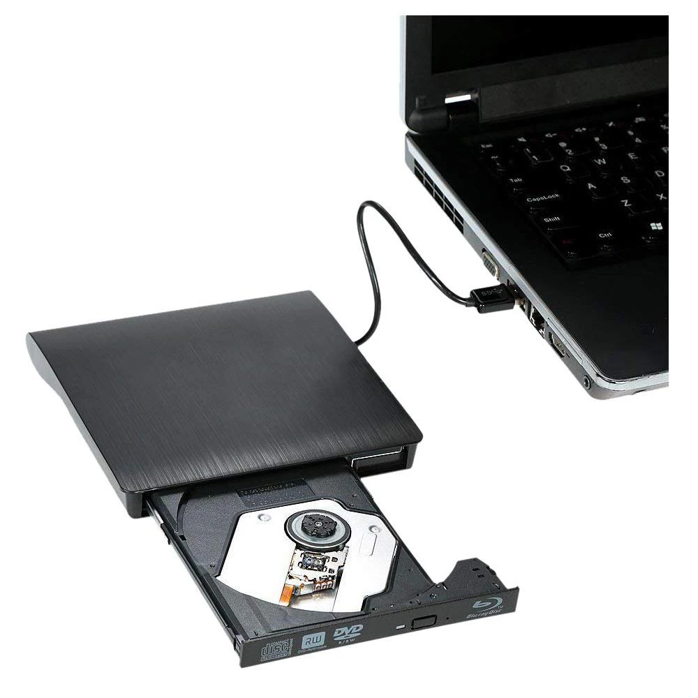 Внешний оптический привод Bluray USB 3 0 устройство для записи DVD магнитола
