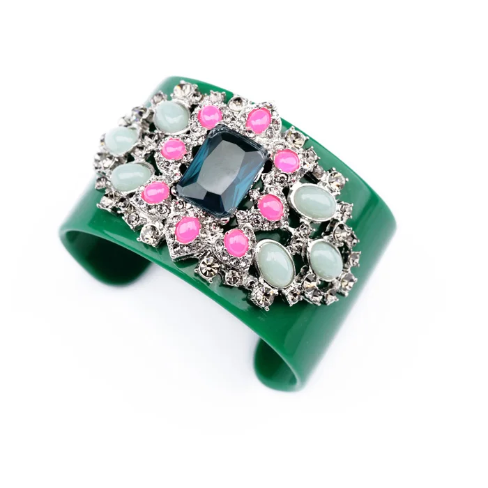 Модный женский 2017 Зеленый Браслет манжета|cuff bracelets|fashion cuff braceletsbangle bracelet |