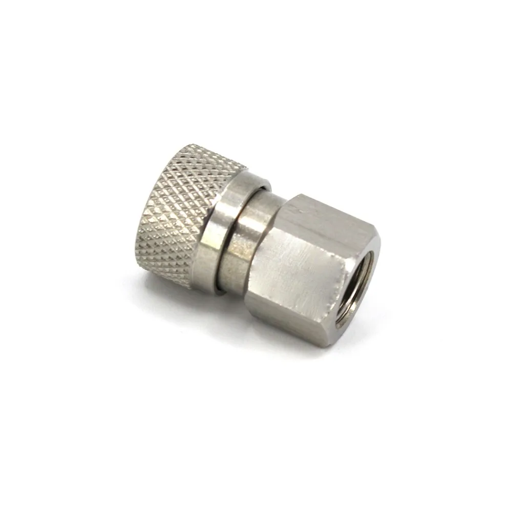 PCP ВВС Нержавеющая сталь Пейнтбол 1/8 BSPP 1/8NPT арматура для труб домашеного 8 мм