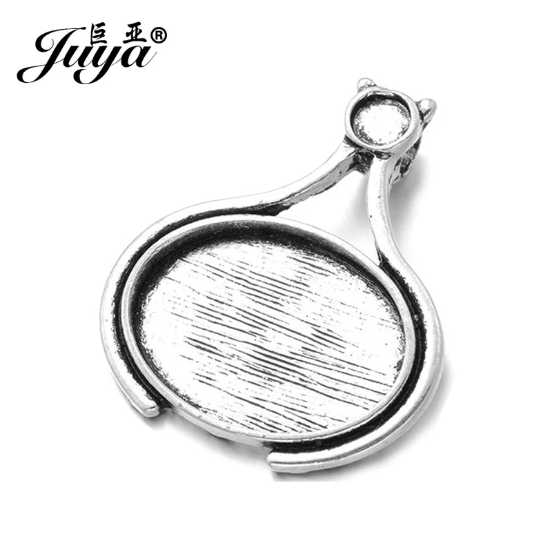 JUYA DIY Изготовление ожерелий с подвесками 4 шт./компл. 25x18 мм внутренний размер