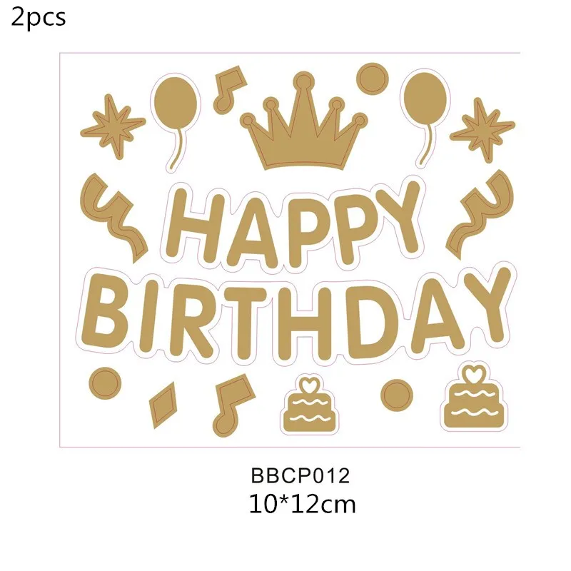 2pcs happy birthday DIY Свадебные украшения для дня рождения 10 г блестящая пудра для светящиеся воздушные шары Bobo перо прозрачный ПВХ воздушные шары вечерние украшения - Цвет: 2pcs happy birthday